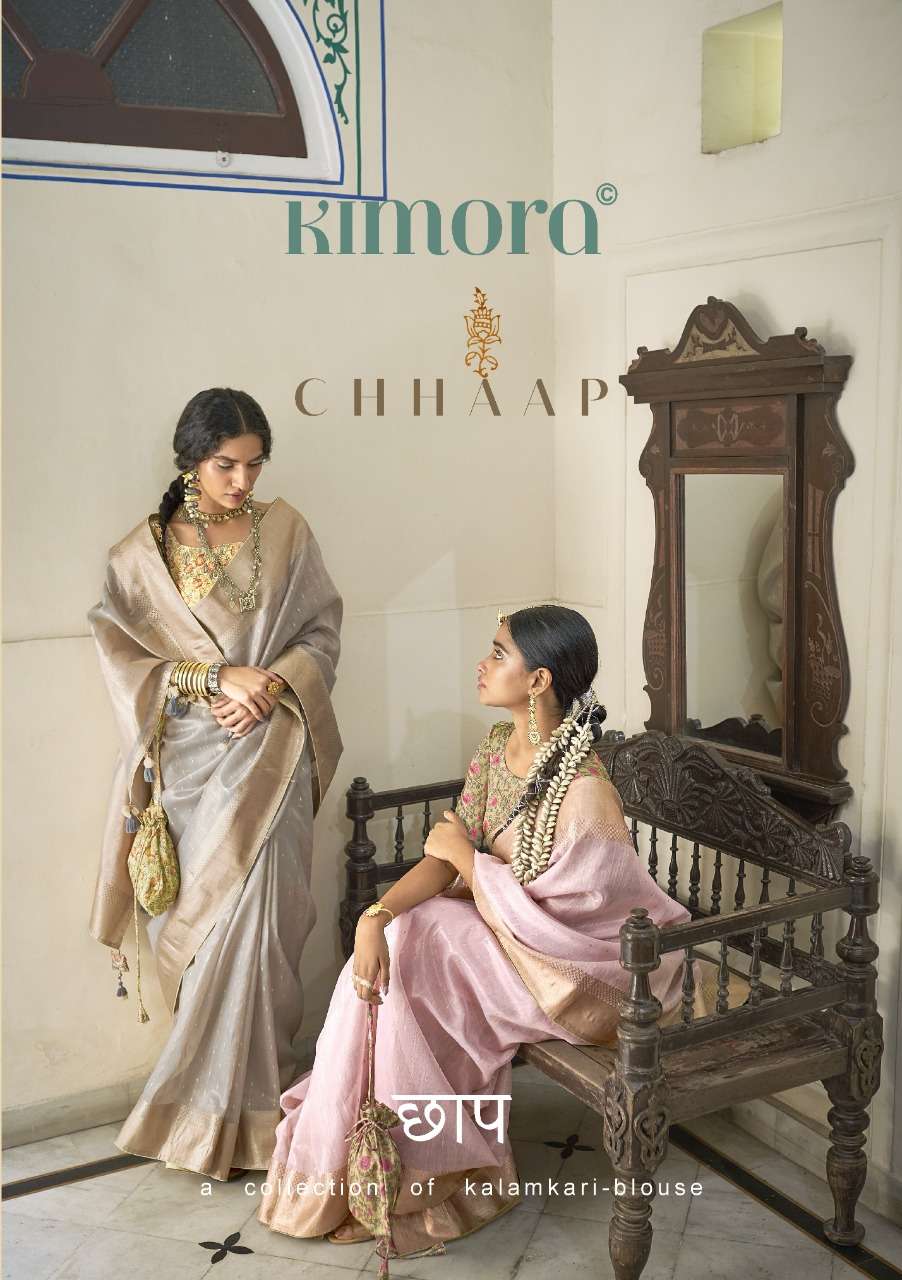 CHHAAP BY KIMORA 2006 TO 2010 SERIES TISSUE SILK ZARI WORK SAREES