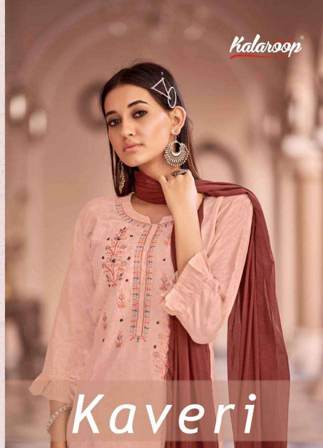 KAVERI BY KALAROOP 13811 TO 13814 SERIES HEAVY RAYON HAND WORK STITCHED DRESSES