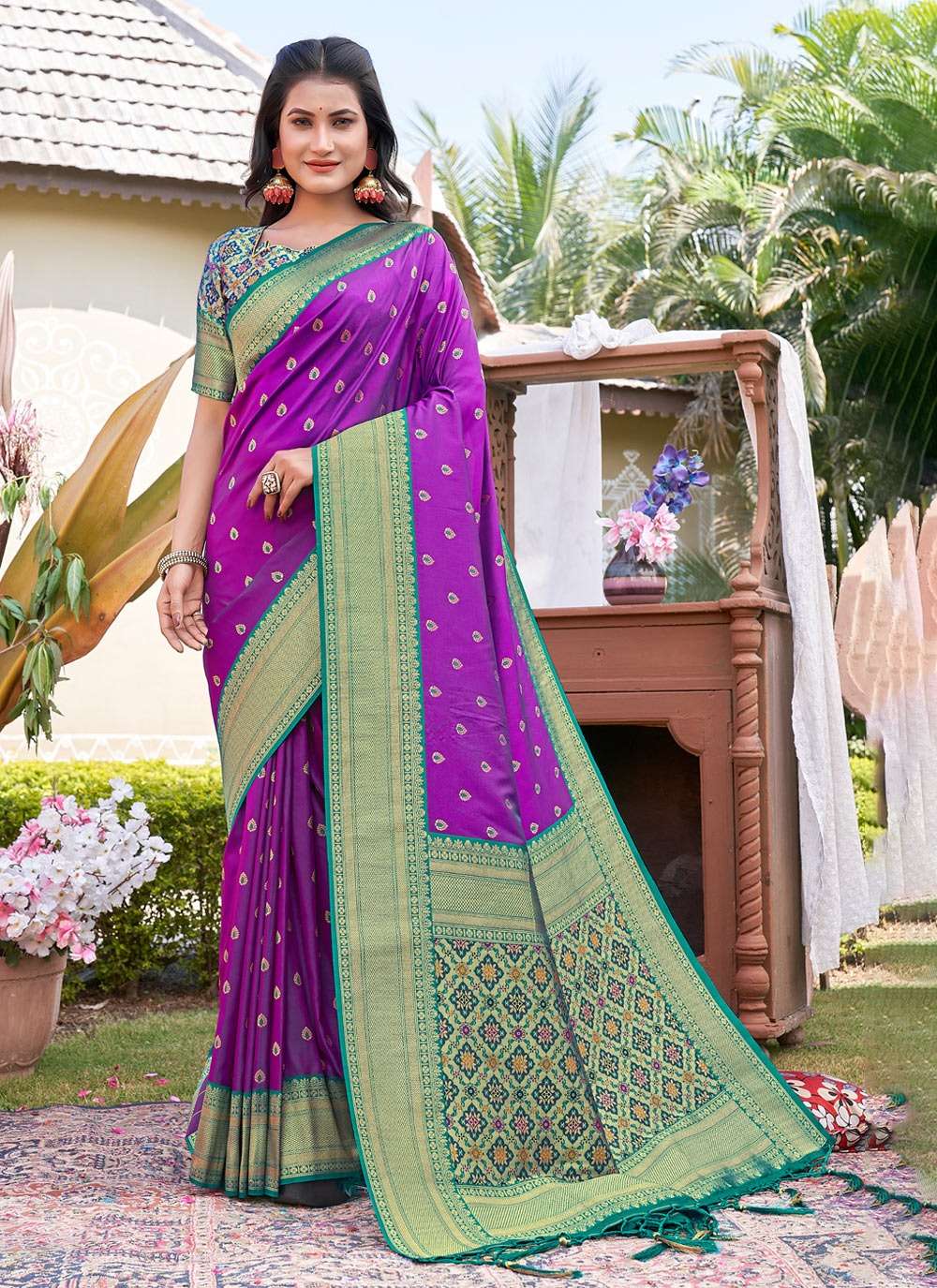 MAHIMA BY BUNAWAT 1001 TO 1006 SERIES BANARASI SILK WEDDING WEAR SAREES