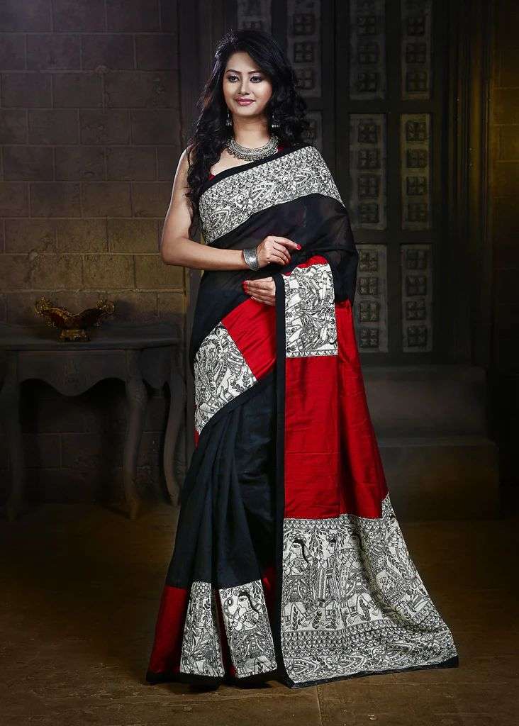 NT-398 BY AQSAWHOLESALE PURE MULMUL COTTON SILK CASUAL WEAR SAREE