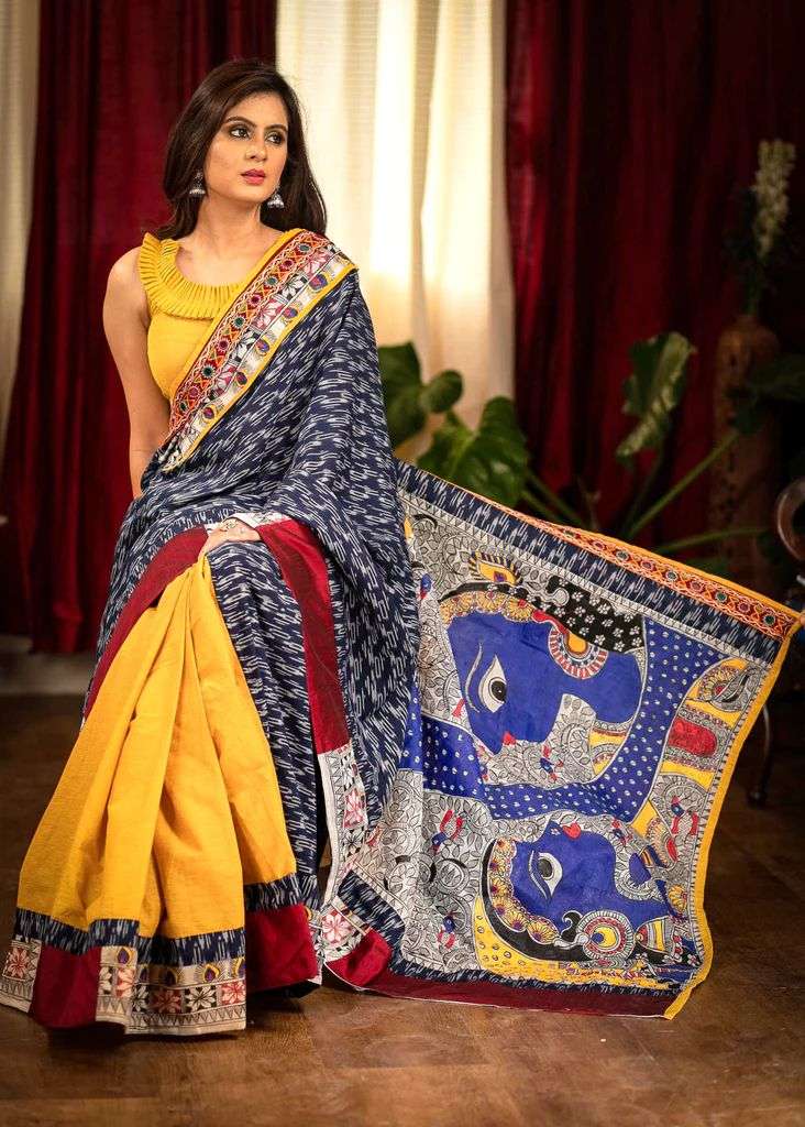 NT-400 BY AQSAWHOLESALE HEAVY MODAL SILK PRINT CASUAL SAREE