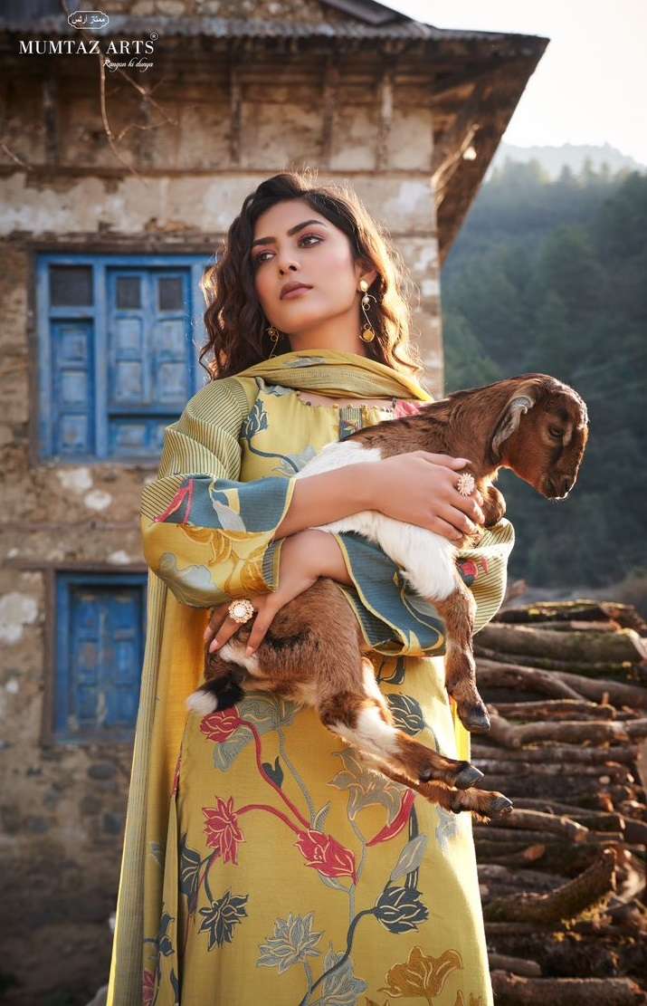 NOORI BY MUMTAZ ARTS 7001 TO 7004 SERIES PURE VISCOSE MUSLIN PRINT WORK DRESSES