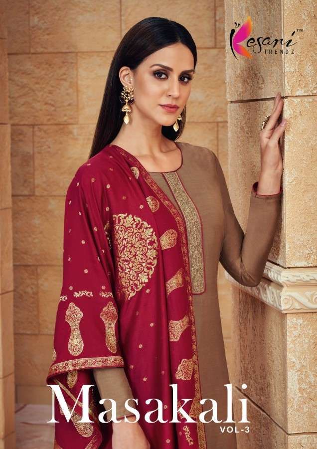 MASAKALI VOL-3 BY KESARI TRENDZ 513 TO 518 SERIES PURE VISCOSE WORK DRESSES