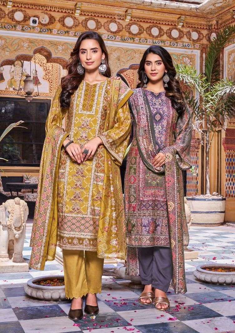 Pakiza cotton dress material price deals