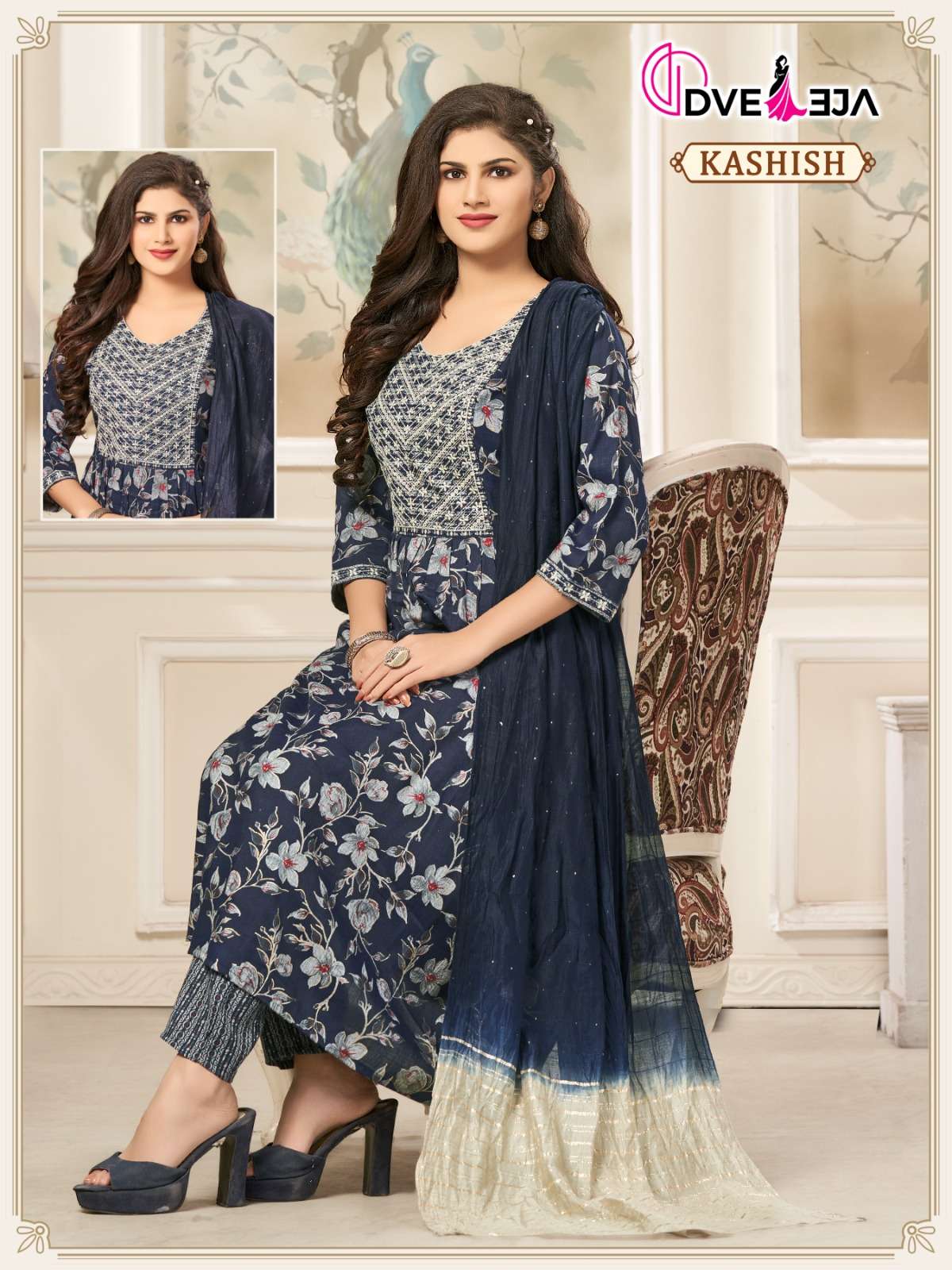 KASHISH BY DVEEJA 101 TO 116 SERIES CAPSULE PRINT WORK READYMADE DRESSES