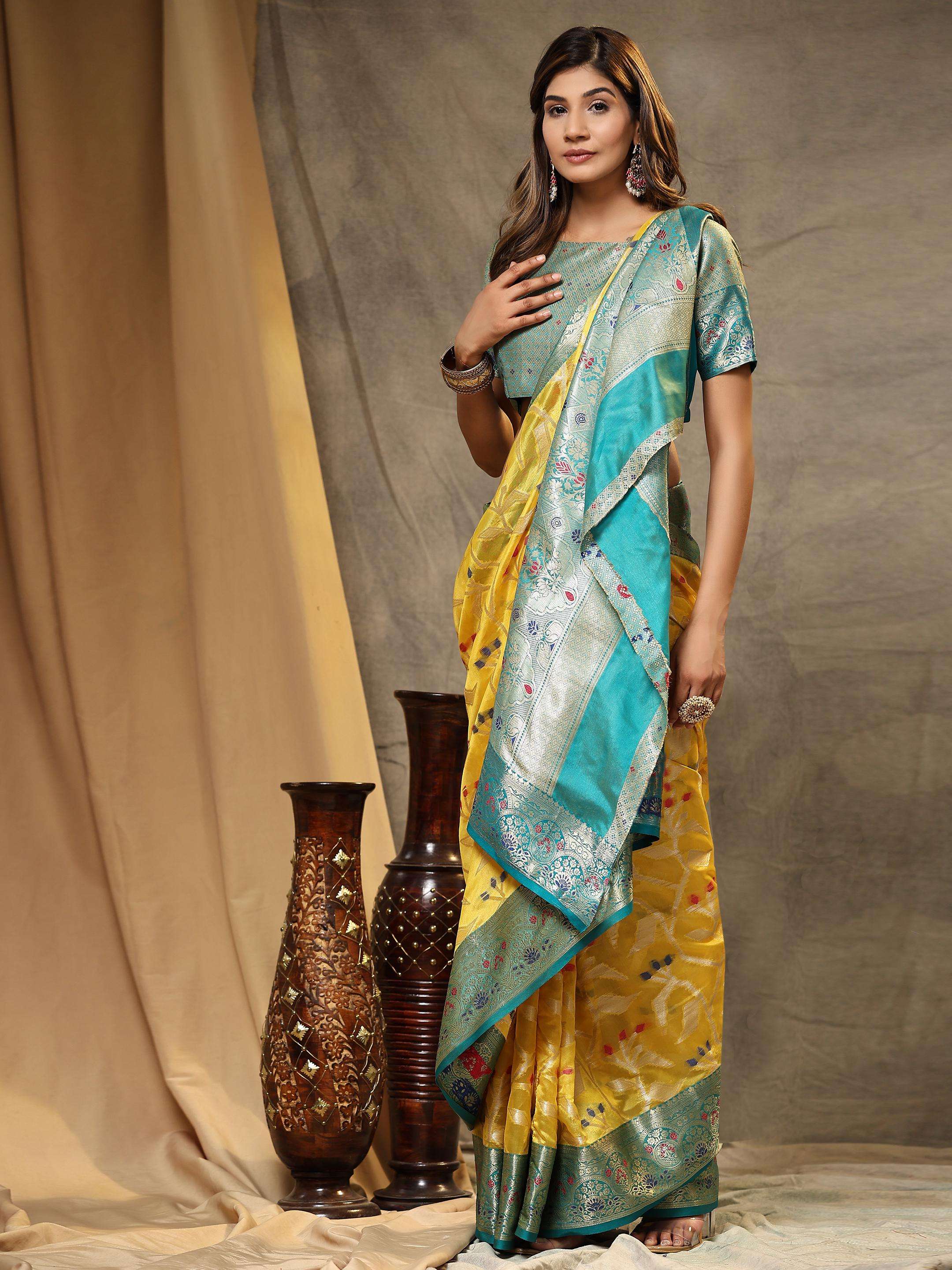Organza sarees wholesale deals