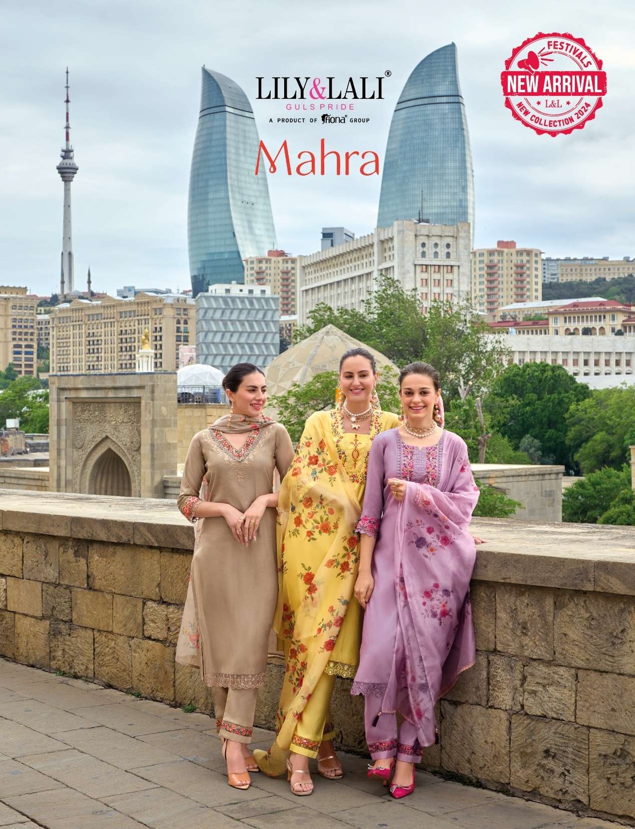 MAHRA BY LILY & LALI 20201 TO 20206 SERIES VISCOSE PRINT HAND WORK READYMADE DRESSES