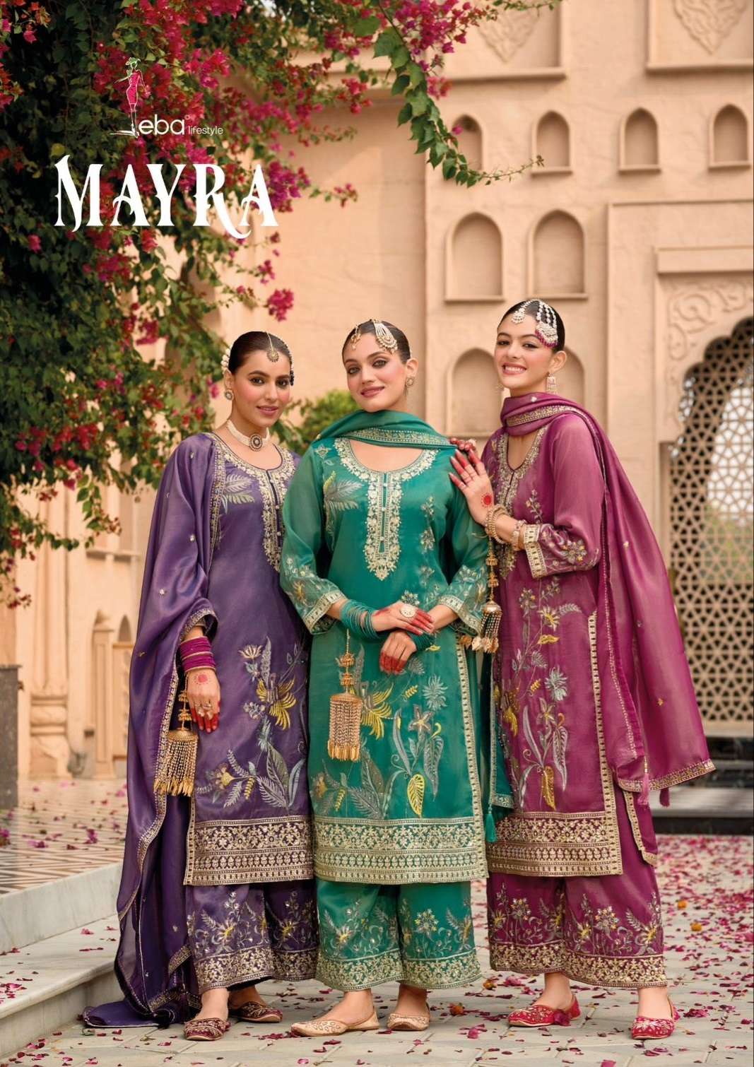 MAYRA BY EBA LIFESTYLE 1775 TO 1777 SERIES SIMAR EMBROIDERY WORK READYMADE DRESSES