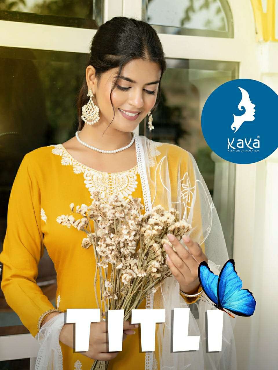 TITLI BY KAYA RAYON SLUB PRINT WORK READYMADE DRESSES