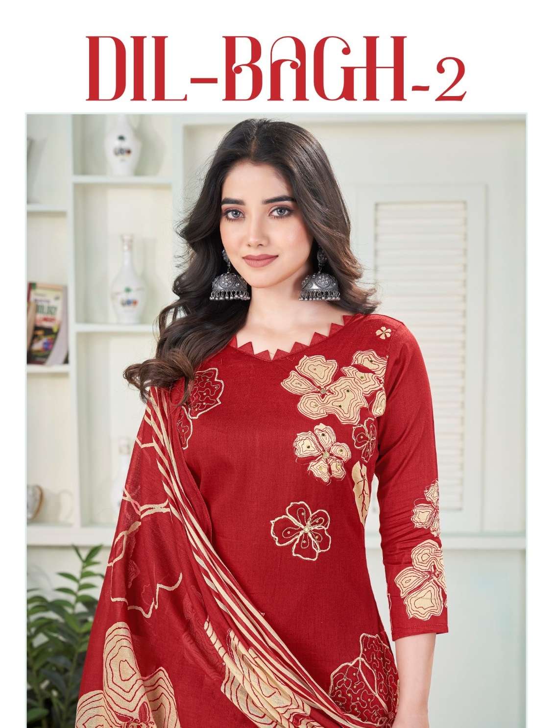 DIL-BAGHVOL-2 BY LEVISHA 1001 TO 1004 SERIES COTTON SILK PRINT WORK DRESSES