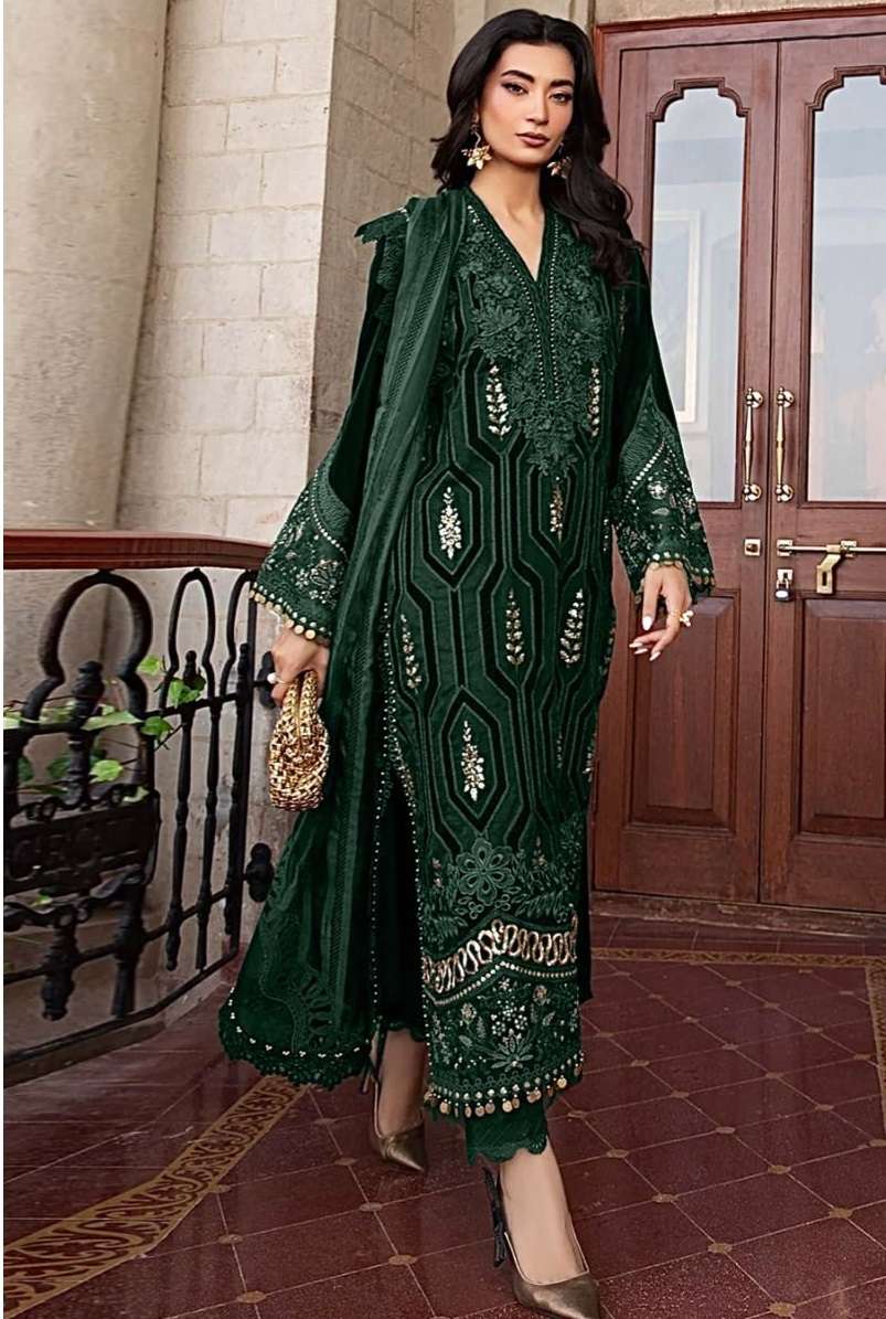 MARIYA 7120-A TO 7120-C SERIES BY SANIYA TRENDZ RAYON WORK PAKISTANI DRESSES