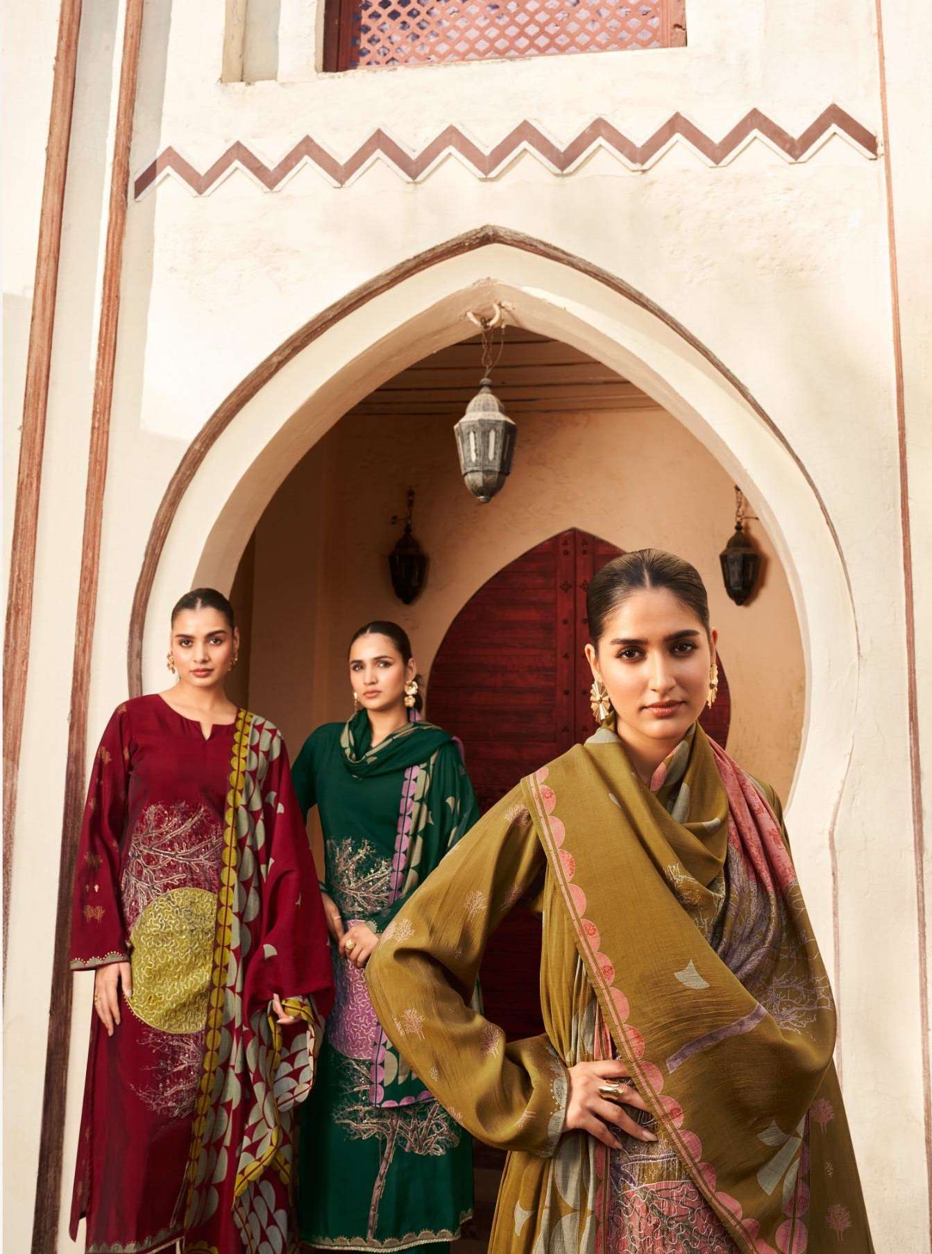 NAYAAB RUTHBA BY MUMTAZ ARTS 9801 TO 9804 SERIES VISCOSE MUSLIN DRESSES