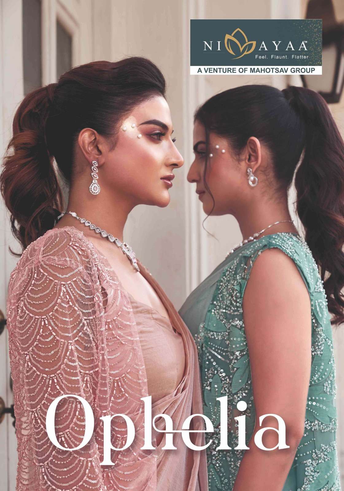 NIMAYAA OPHELIA BY MAHOTSAV 25200 TO 25206 SERIES SATIN SILK WORK SAREES