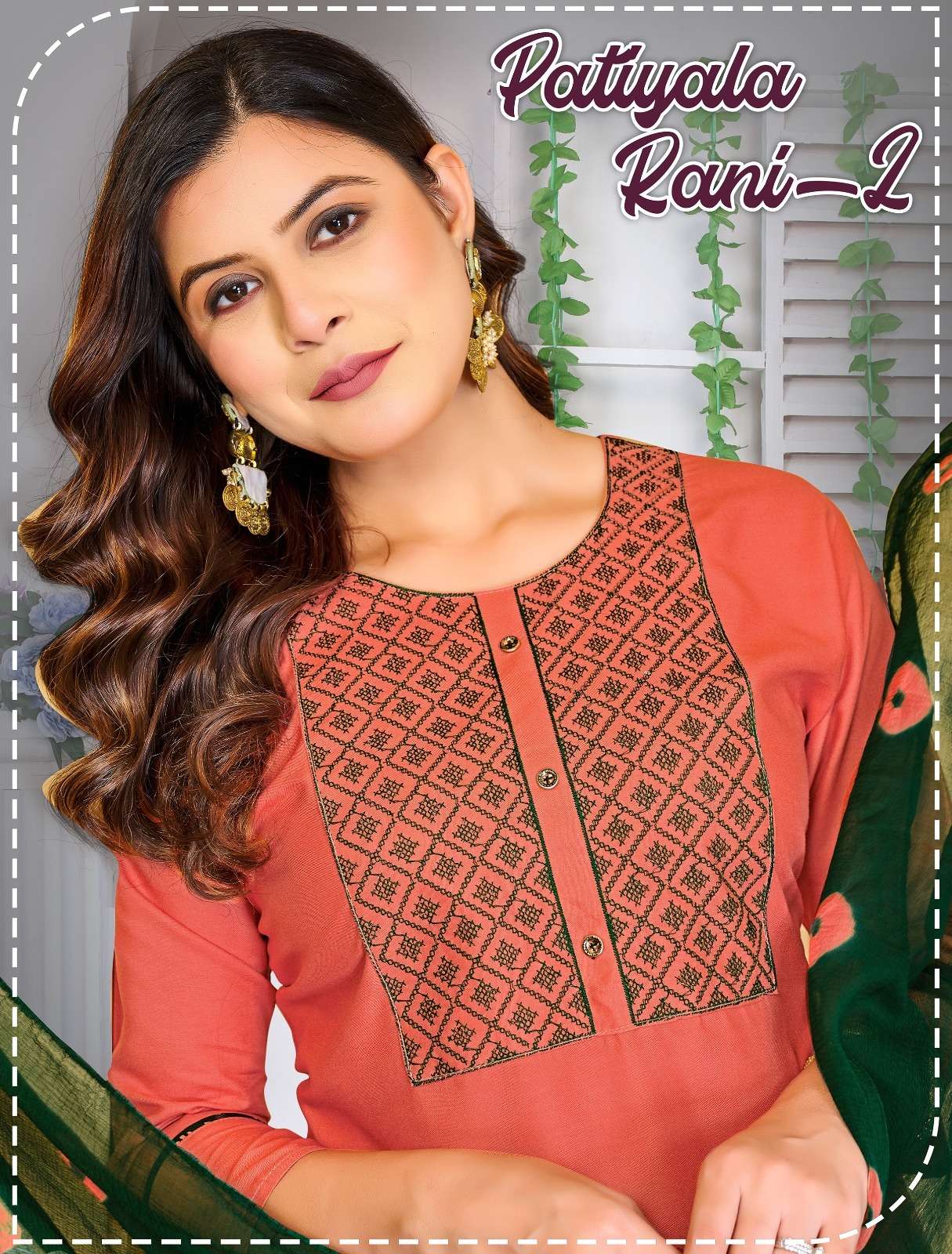 PATIYALA RANI VOL-2 BY AQSAWHOLESALE RAYON PRINT WORK READYMADE DRESSES