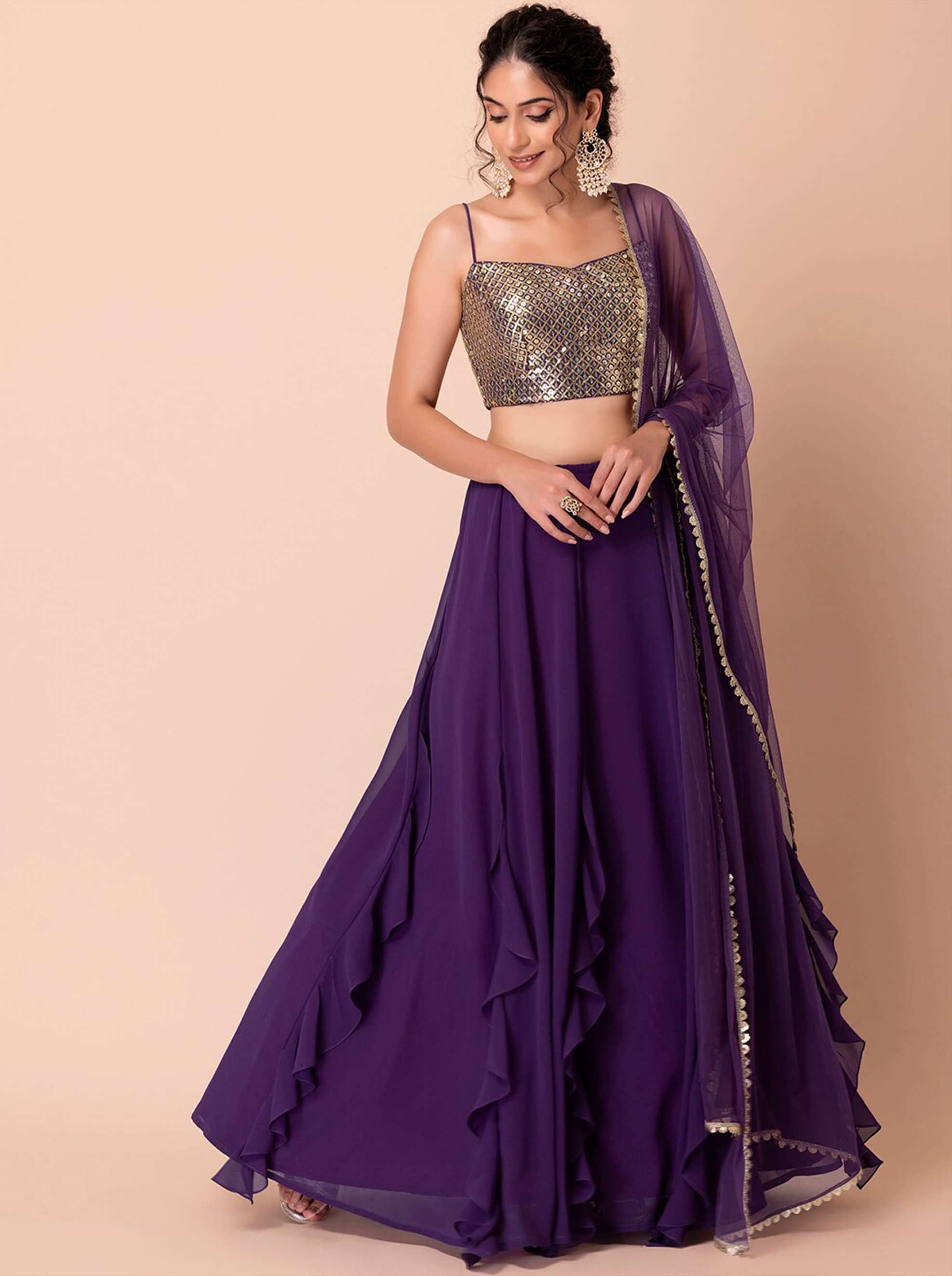 ZEEL VOL-26 BY ZEEL CLOTHING 15066 & 15072 SERIES GEORGETTE WORK CHANIYA CHOLIS