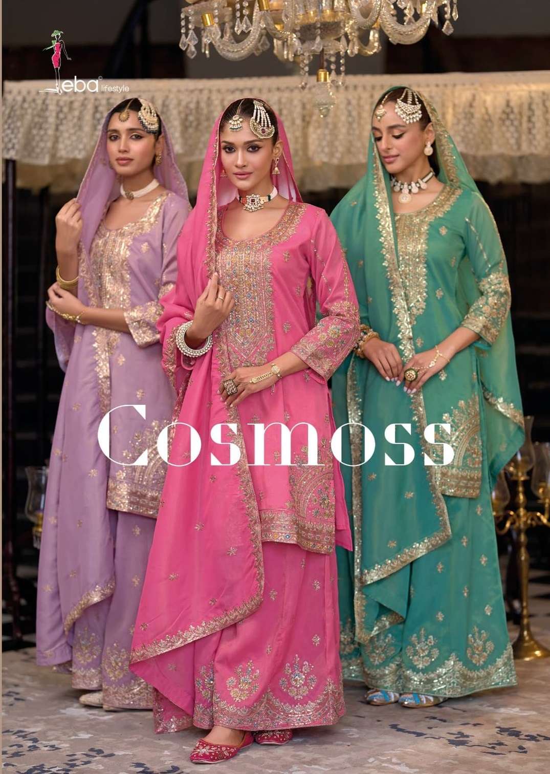 COSMOS BY EBA LIFESTYLE 1874 TO 1876 SERIES SIMMER WORK READYMADE DRESSES