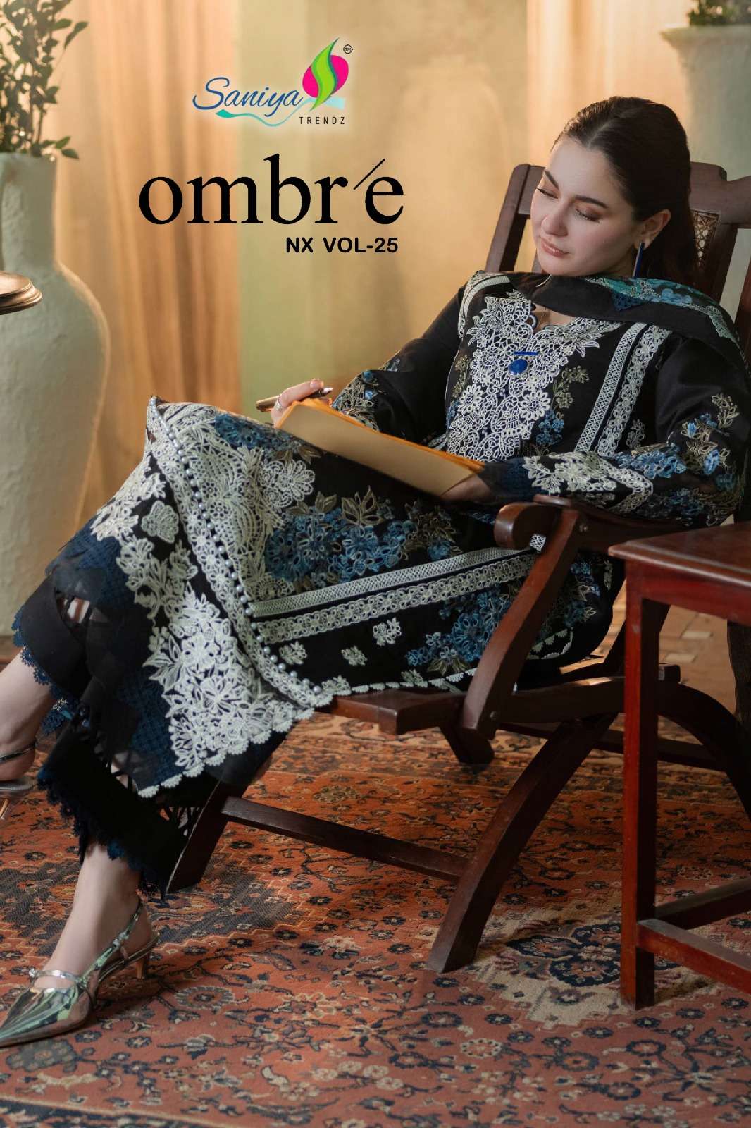 OMBRE NX VOL-25 BY SANIYA TRENDZ 25001 TO 25004 SERIES COTTON WORK DRESSES