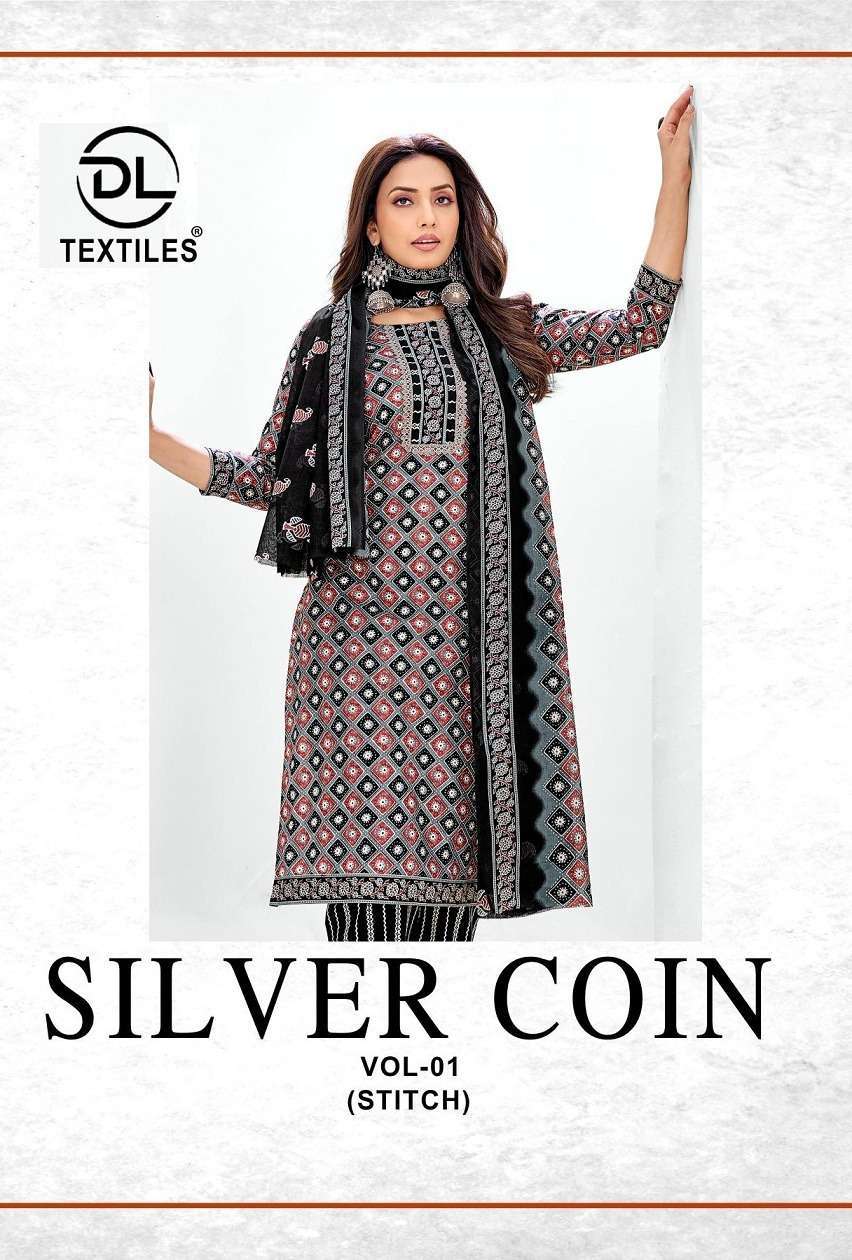 DL SILVER COIN BY AQSAWHOLESALE 1001 TO 1010 SERIES COTTON PRINT READYMADE DRESSES