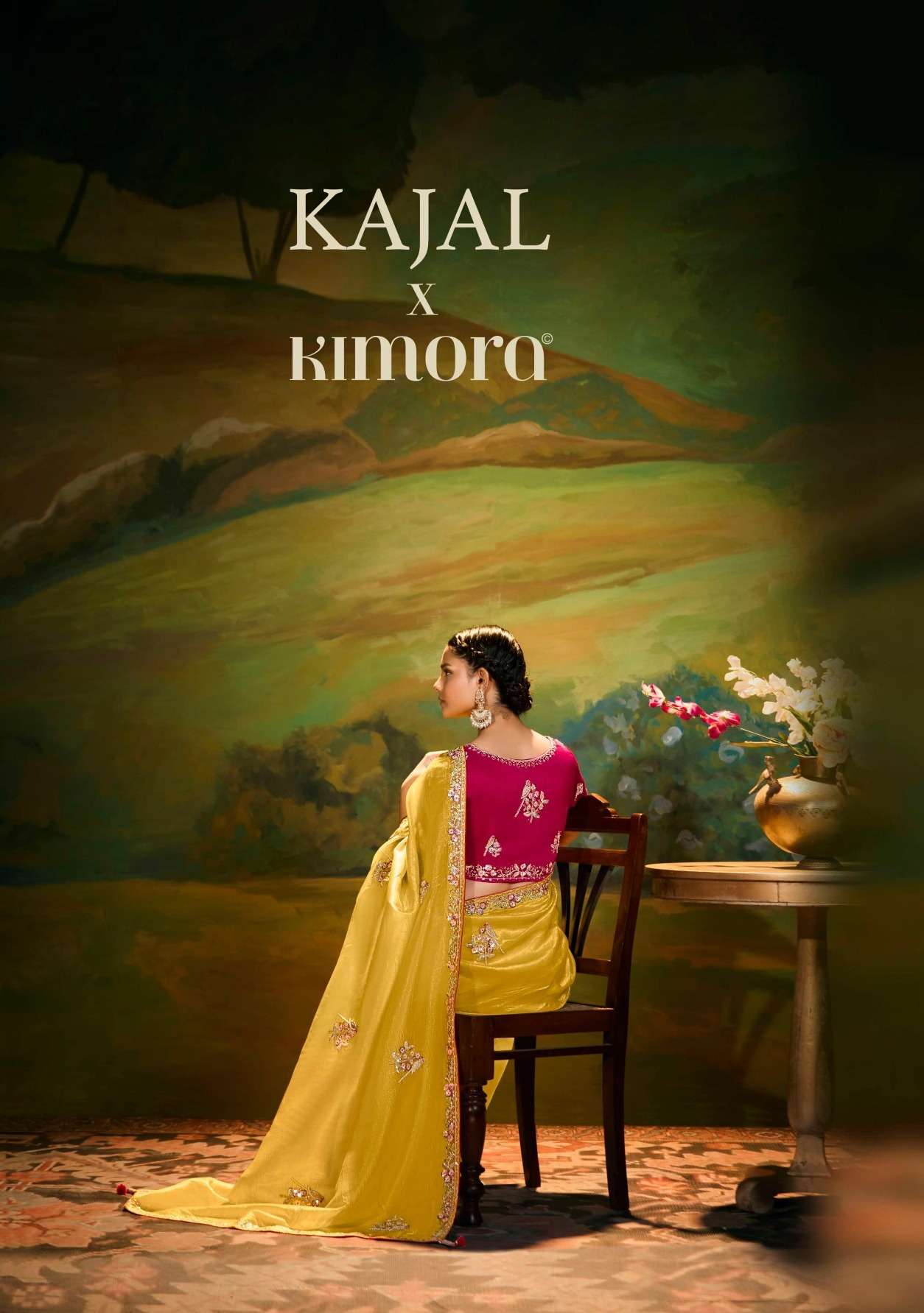 KAJAL VOL-16 BY KIMORA 5381 TO 5395 SERIES FANCY SILK WORK FESTIVE SAREES