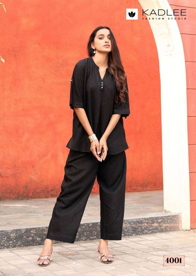 OLIVIA BY KADLEE 4001 TO 4006 SERIES RAYON CO-ORD SET