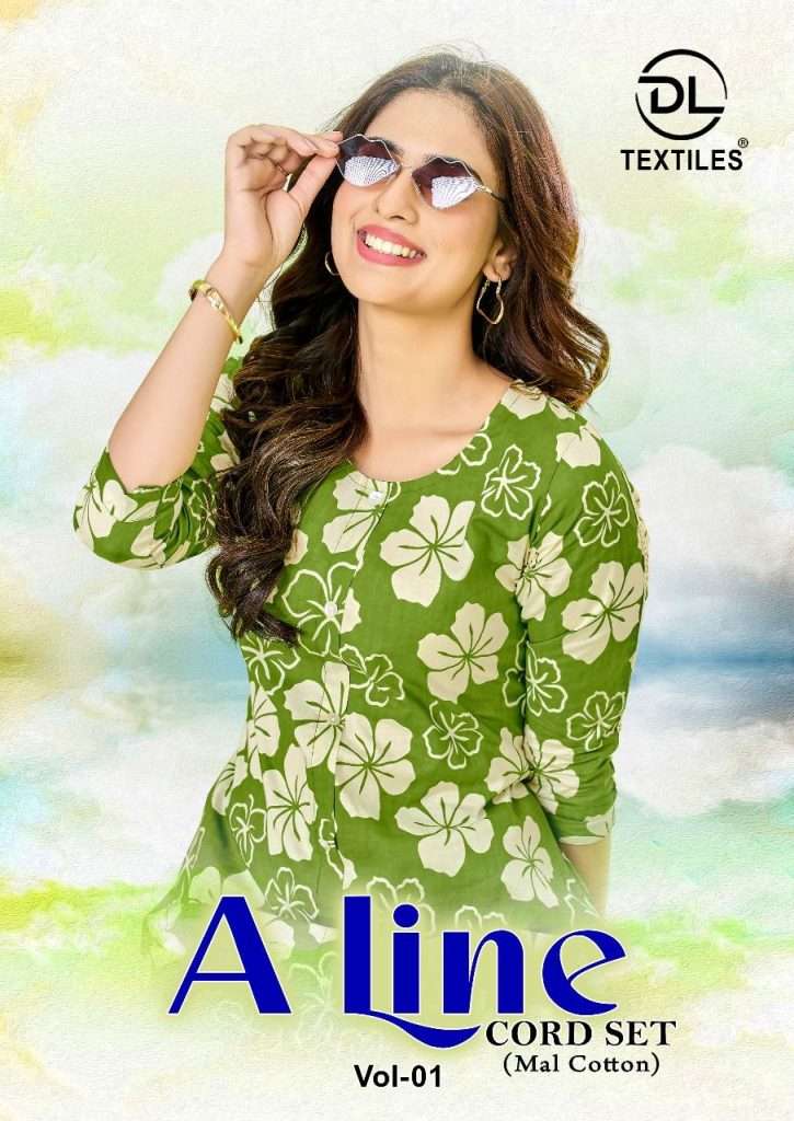 A LINE VOL-1 BY DEEPTEX HEAVY MAL COTTON PRINT CO-ORD SET