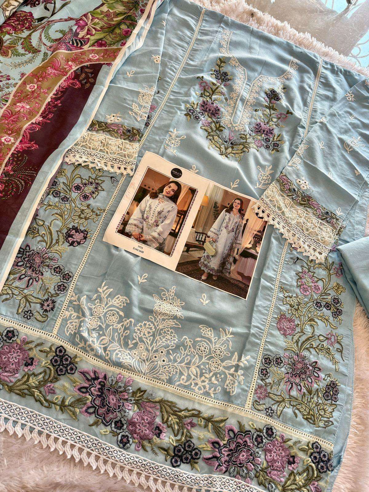 OMBRE 1600 BY MEHBOOB TEX COTTON EMBROIDERED PAKISTANI DRESS