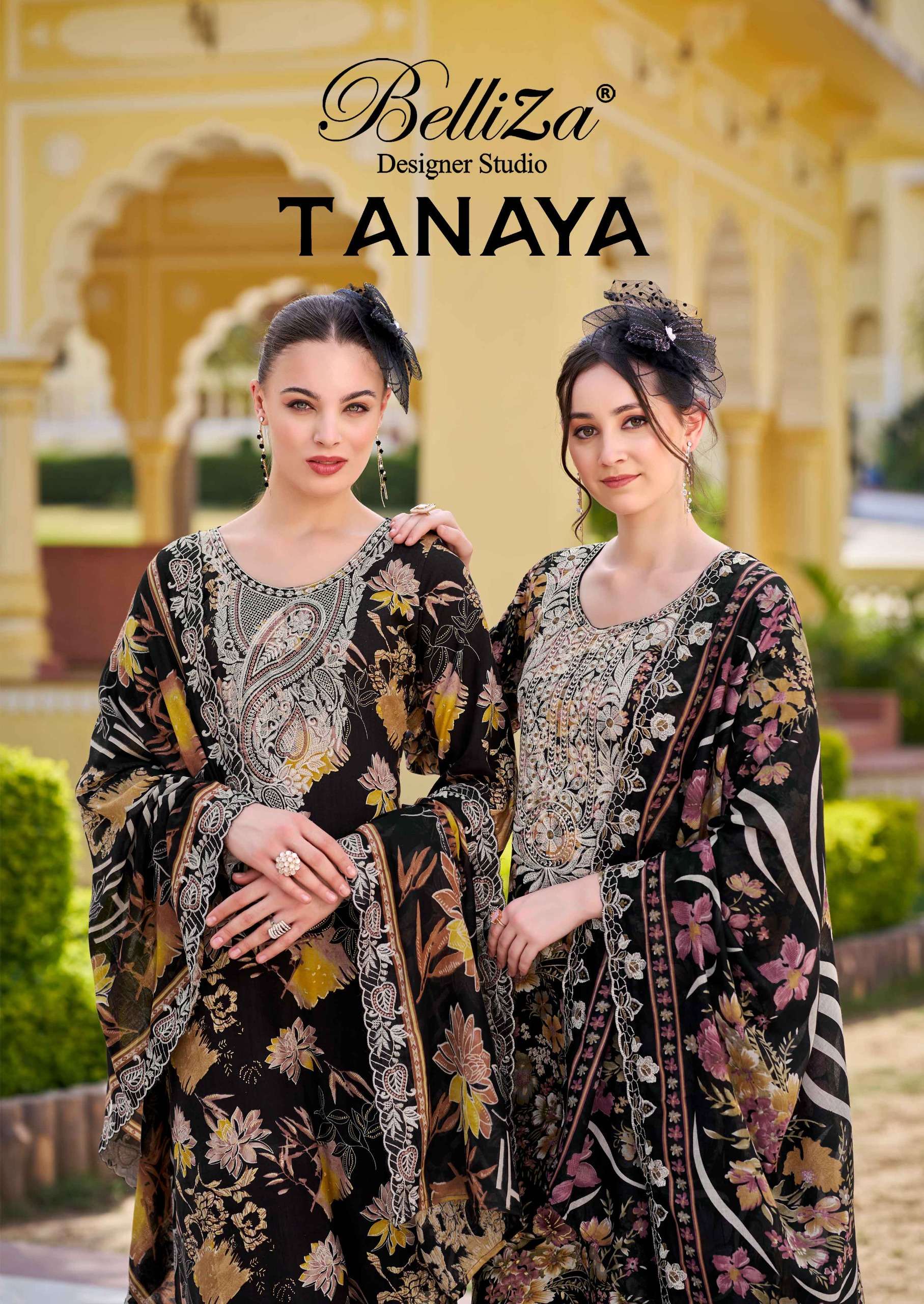 TANAYA BY BELLIZA 852-001 TO 852-006 SERIES VISCOSE RAYON WORK DRESSES