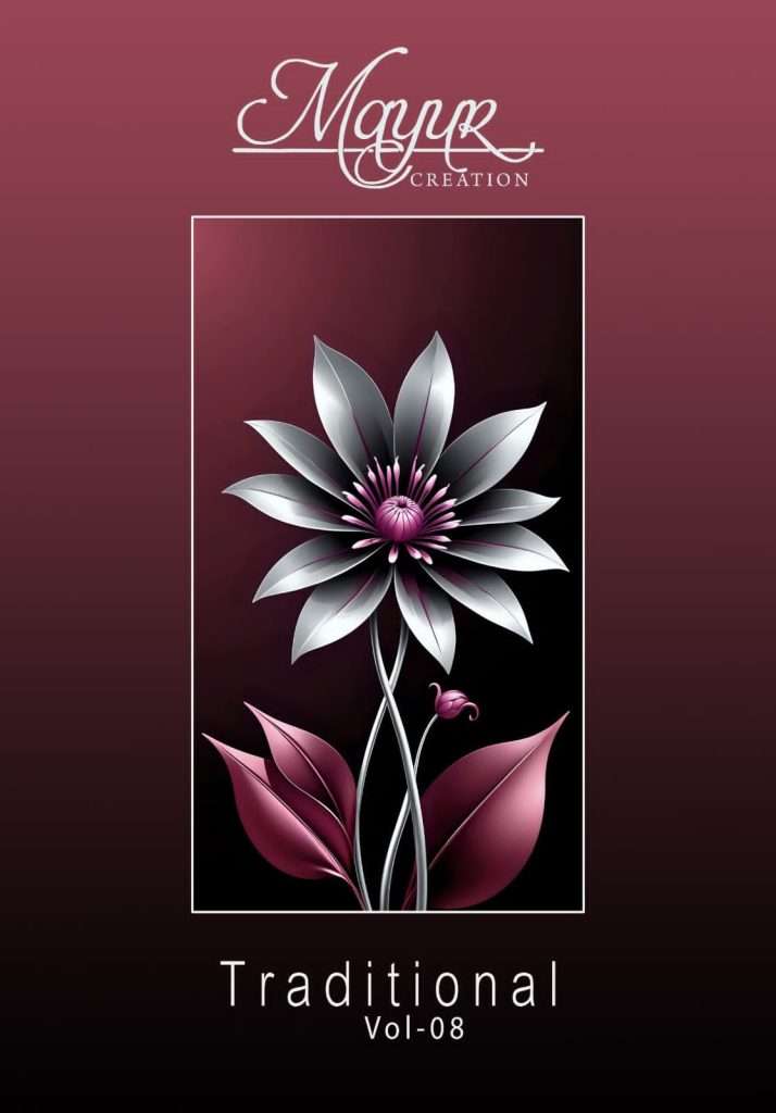 TRADITIONAL VOL-8 BY MAYUR CREATION 8001 TO 8010 SERIES COTTON PRINT DRESSES